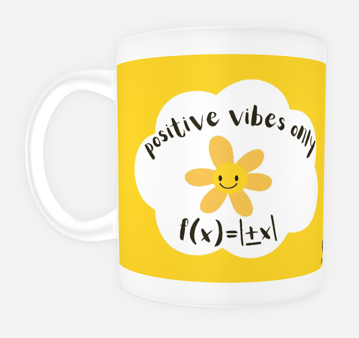 Positive Vibes Only ceramic mug