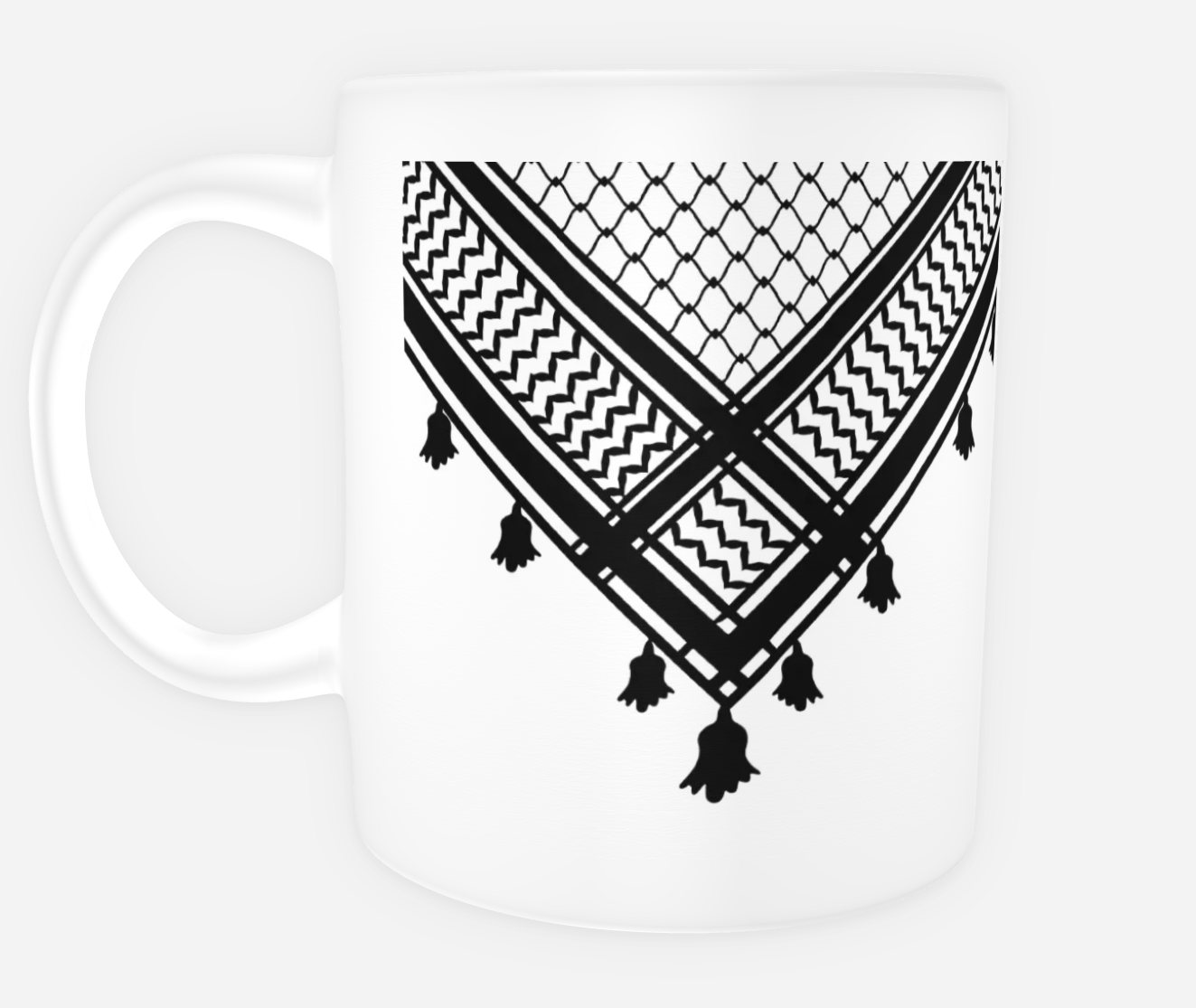 The Classic Keffiyeh ceramic mug